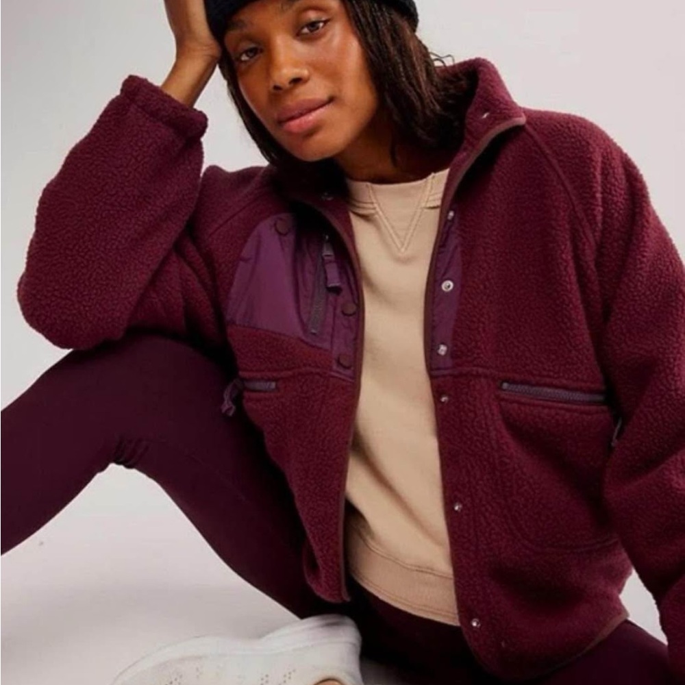 NEW W/ Tags 🏷️ Free People Movement x Hatch Hit The Slopes Fleece Jacket